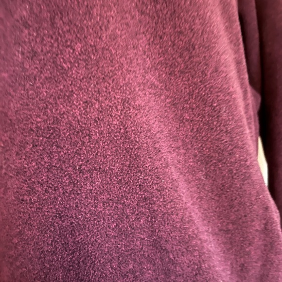 KIT AND ACE Hygge Pullover Purple Fleece Mock neck Sweatshirt Sz XS - Picture 5 of 5